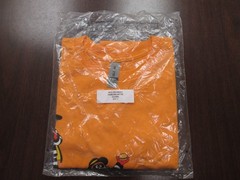 Brand New McDonald’s Limited Edition Hamburglar Orange Employee Large T-Shirt L