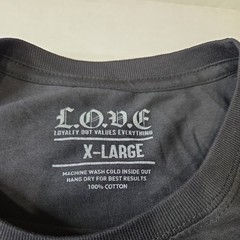 Kodak Black Shirt Mens XL LOVE Loyalty Out Values Everything Hip Hop Rap Tee