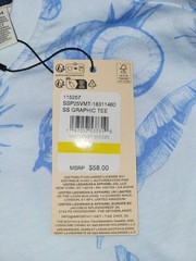 Scotch & Soda Mens Medium Nantucket Breeze Costal Beach Seashells SS Tshirt