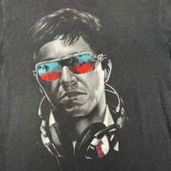 Scarface Shirt Adult Medium Black Tony Montana Short Sleeve Graphic Print Tee