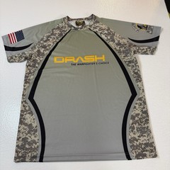 DRASH Official Teamwear The Warfighters Choice US ARMY Large shirt American Flag