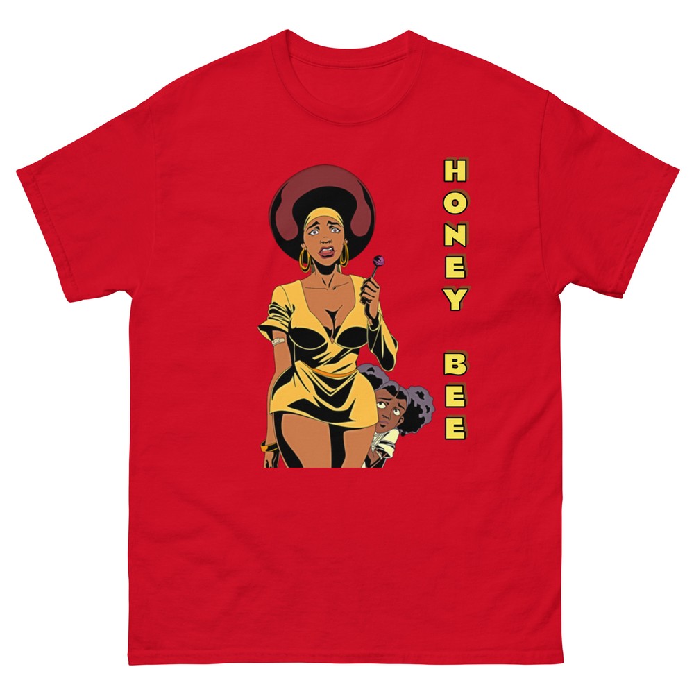 Honey Bee Black Dynamite Tee, Adult Swim Character, Unisex Black Dynamite Tshirt