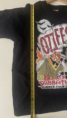 Vintage 1999 Ozzfest Tour T Shirt XL Black Sabbath Rob Zombie Slipknot Deftones