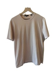Vince Men’s Cotton T-Shirt Medium Warm Nude Made in USA