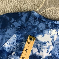 NWT Under Armour Performance Tee Mens 2XL Blue Cloud Dye UA Tech 2.0 Loose Flaw*