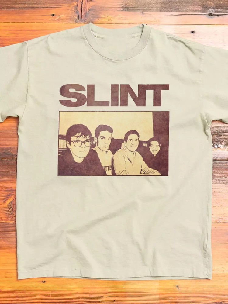 NEW Slint Band Member Band For Fan For Friend Sand All Size S-5Xl Shirt BL1235