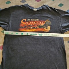 Anvil Size Large Sturgis 2010 Motorcycle Black Hills Rally Biker Tee T Shirt