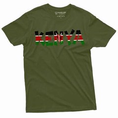 Men’s Kenya T-shirt Jamhuri ya Kenya Kenyan patriotic national unisex gift tees