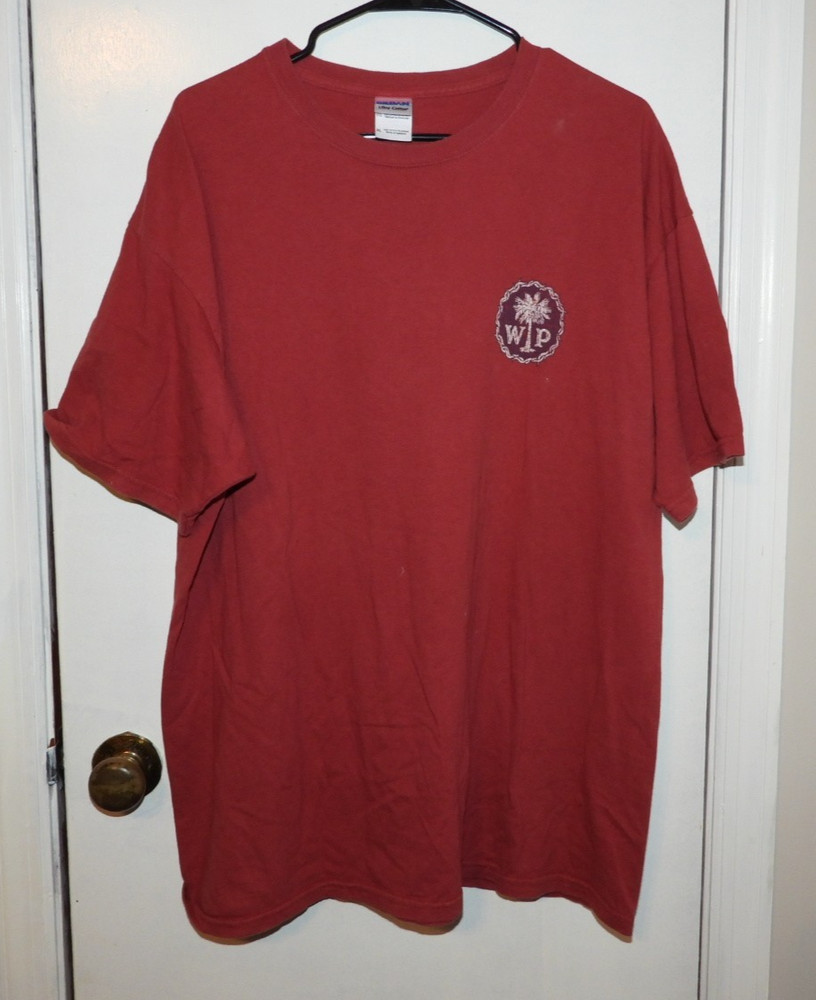Vintage WIDE SPREAD PANIC TOUR T-SHIRT RED XL