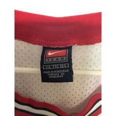 Vintage Nike Michael Jordan Chicago Bulls Jersey XXL White Flight 84-03 Swingman