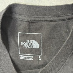 The North Face Shirt Mens L Black Camo Box Logo Graphic Tee Tagless Outdoor