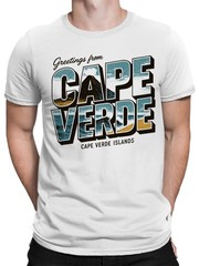 Cape Verde Adventure Greetings Men’s T-shirt