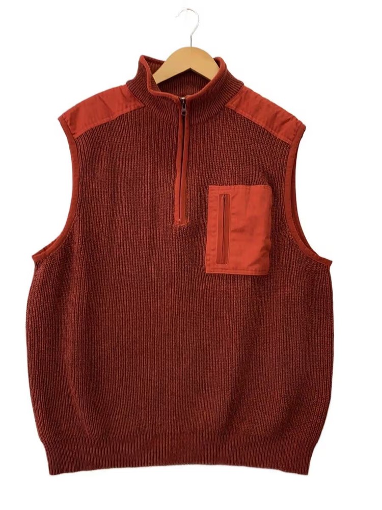 Other Brands Knit Sweater (Thick) XL Wool Red Solid Color