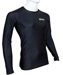 Men’s Compression Shirts Athletic Gym Training Workout Rash Guard Full Sleeve