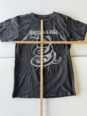 Metallica Snake Black Album T-Shirt Size Small Black Graphic Tee