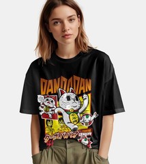 Dan Da Dan T-Shirt Okarun Shirt Momo Ayase Tshirt Ken Tee Turbo Jin Aira Seiko