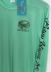 Long Sleeve Fishing Shirt,Microfiber,UPF Sun Protection, S..….A4.A