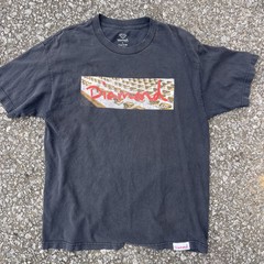 Diamond Supply Co T Shirt Mens Large L Black Box Diamond Rings Street Wear
