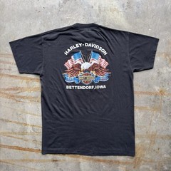 Very Rare 1989 Harley Davidson 3D Emblem “Ridin’ Hogs and Pickin’ Up Chicks Tee”
