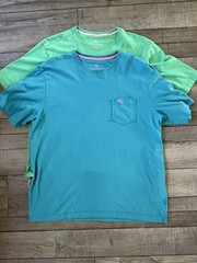 Tommy Bahama Men’s Lot of 3 Solid Pocket Logo Short Sleeve Crew T-Shirts L/G
