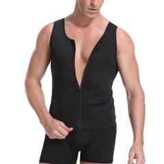 Men’s Slimming Shapewear Hot Neoprene Vest Body Shaper Sweat Shirt Waist Trainer