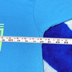 Vintage 1980s Fort Lauderdale Florida Rainbow Gradient Sea Shells T-Shirt Sz XL