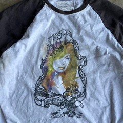 Aeropostale graphic tee long sleeve two tone y2k grunge boho size M