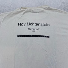 Vintage Roy Lichtenstein Guggenheim Museum Shirt L/XL Grrrrrrr Dog Pop Art 90s