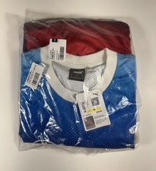 PUMA x BMW M Motorsport Shooting Shirt Blue Red Men’s Sz M *NEW* 535094-01 $70