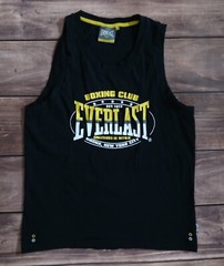 Everlast Boxing Club Boxer Tee Tank Top Sport T Shirt Streetwear, Men`s Size M