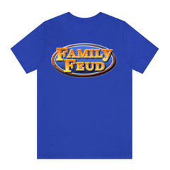 Family Feud Men’s Blue T-Shirt Size S to 5XL