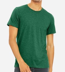 NEW Blank Bella + Canvas Soft Blend Unisex/Mens T-Shirt #3001cvc Various Colors