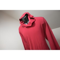 VRST Hooded Shirt Mens XL Red Long Sleeve Cotton Modal Stretch Excellent