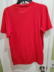 NWT Adidas Men’s The Go-To Performance Tee Red with Blue-Camo Logo S M L XL XXL