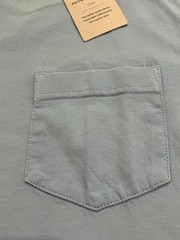 NWT Peter Millar Crown Lava Wash Pocket Tee Blue Mens Size Small $65