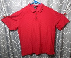 Nike FITDRY Polo Men’s XL Tiger Woods Collection Golf POLO- Red