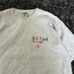 Vintage Y2K Nils Lofgren Ralph Steadman Shirt Size Large Band Tour Rock Art