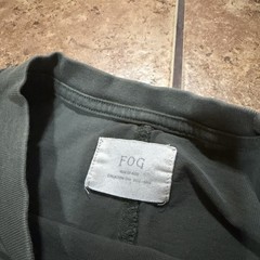 FOG Fear of God Collection One 2015-2016 Green Long Tee small Jerry Lorenzo