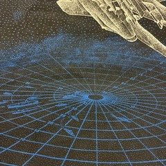 Vintage EF-18 Super Hornet Fighter Jet Wolf – T Shirt XXL Faded Boxy Double Side