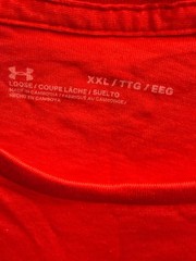 Under Armour Men’s 2XL Red Sportstyle Logo Tee Short Sleeve Shirt NWT
