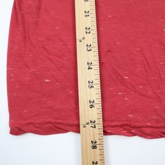 Paper Thin American Fighter T-Shirt Mens XL Red Distress Training Division MMA