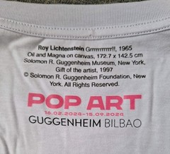 NEW ~ ROY LICHTENSTEIN Guggenheim Grrrrrrrrrrr!! Pop Art Size M