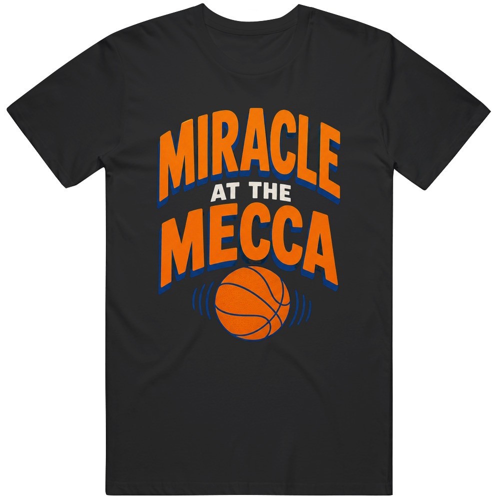 Jalen Brunson OG Miracle at the Mecca Fan Gift Graphic T Shirt