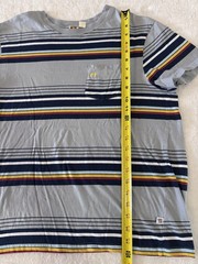 Vintage Hang Ten Striped Shirt Men’s Size Small Med Surfer Skateboarding Skater
