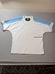SULI Oversized Contrast Panel T Shirt Minimalist Streetwear Tee Medium