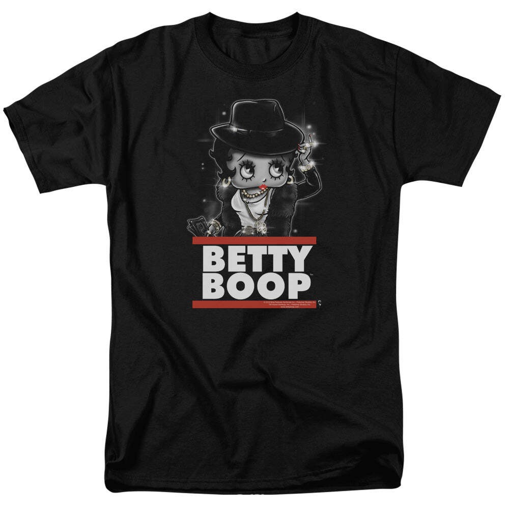 Betty Boop Bling Bling Boop Licensed Adult Unisex T-Shirt Regular Fit Tee SM-6X