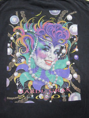 Vintage Mardi Gras T Shirt Men’s (2XL) 2001 Andrea Mistretta Long Sleeve “Beads”