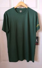 SPYDER MEN’S FITTED ASL426OL GREEN LOUNGE WEAR T-SHIRT, SIZE L