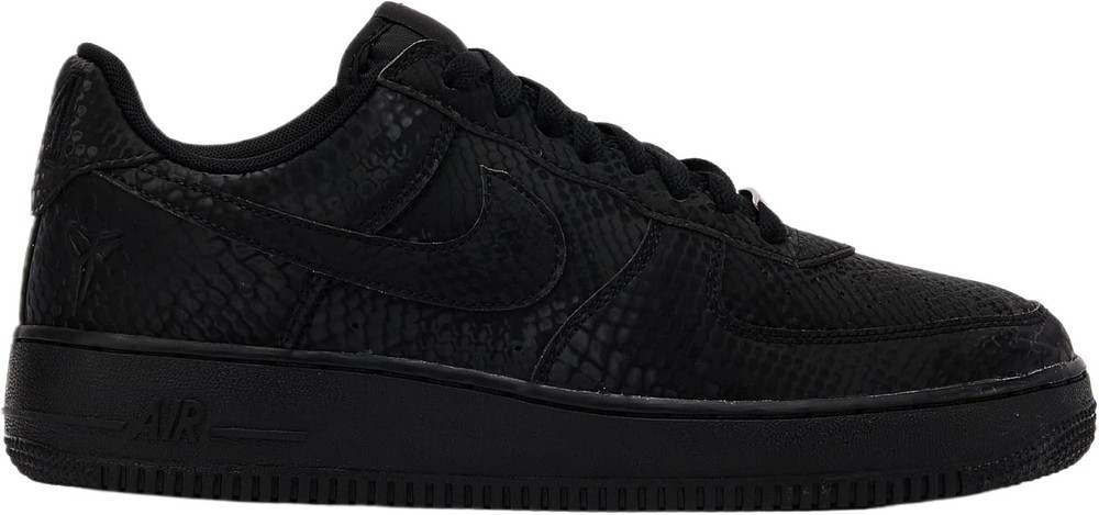 Nike Air Force 1 Low ‘Kobe Bryant Forever’ (Black) – Black/Black – 13