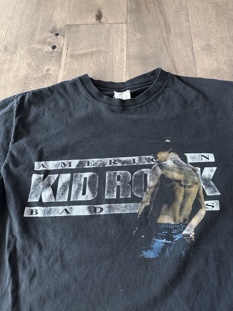 Vintage 2000s Kid Rock American Badass Tour T-Shirt Y2K